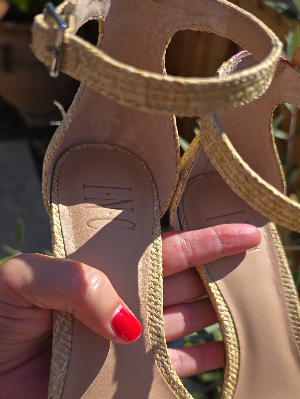INC Strappy Sandals - Picture 2 of 11